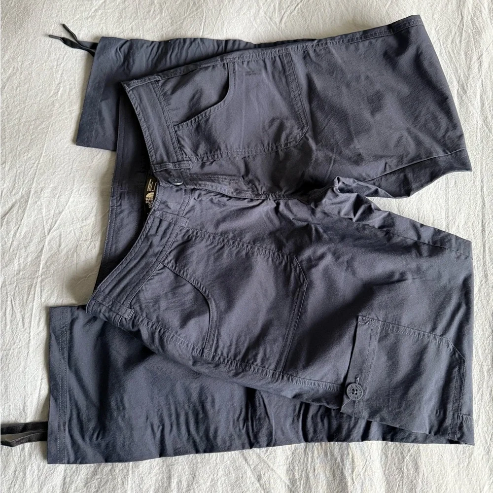 The North Face Cargo Pants Women’s Size 6 – Navy Blue Hiking Outdoor - Picture 5 of 7